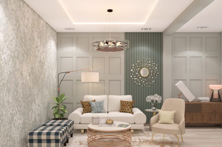 Stylish Living Room with Modern Furniture