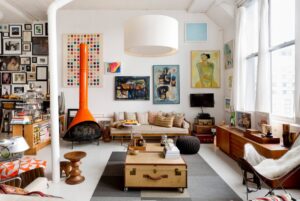 eclectic Style iterior designs Drawing Room